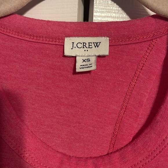 J Crew sleeveless top in pink with open back size XS - Picture 3 of 7